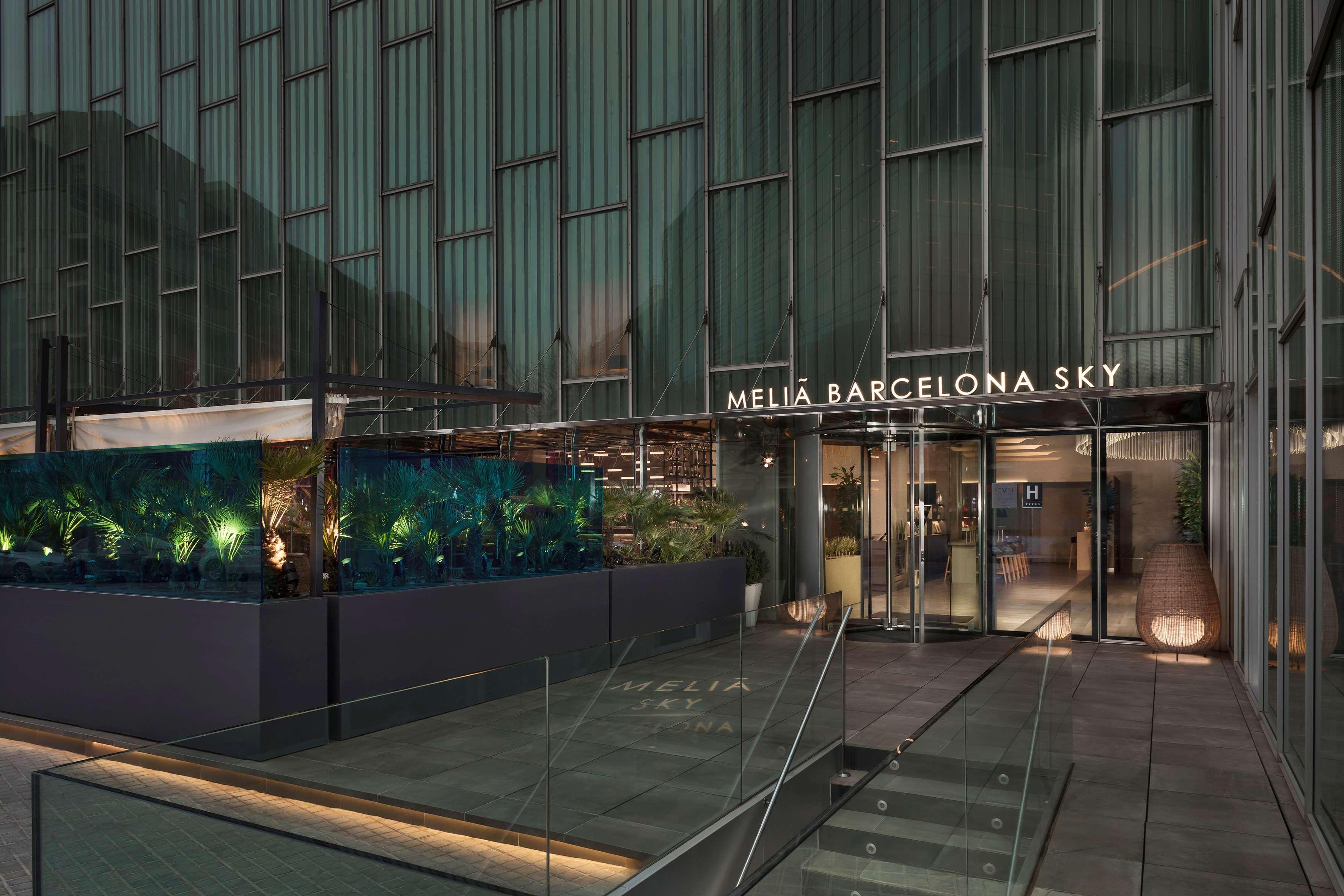 Hotel The Level At Melia Barcelona Sky Exterior foto